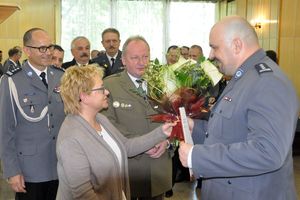 Wprowadzenie na stanowisko Komendanta Wojewódzkiego Policji w Katowicach inspektora Krzysztofa Justyńskiego